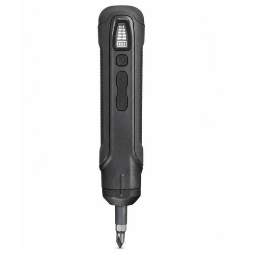 Cordless Electric Screwdriver Digital Display Screw Textured Grip for DIYers
