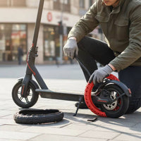 8.5 Inch Firm Scooter Tire Puncture-Resistant 8.5 Inch Firm Tire Replacement Scooter Wheel Shock-Absorbing Anti-Slip Grip