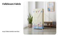 adaptable Panel Wardrobe particle-resistantresistant Household Storage Partitiindividuald Design