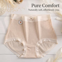Women's High Waisted Knickers for Postpartum and C Section, Underwear Packs with Breathable Material and Crotch Lining for Sensitive Skin