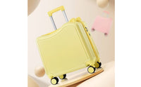 Telescopic Handle Carry on Kids Suitcase Molded Front Children's Suitcase