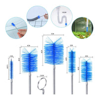 3 Pieces Drain Cleaning Brush Set Nylon Bristles Pipe Cleaning Brush Reusable
