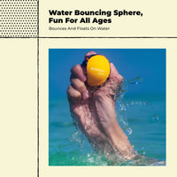Quick-dry water sphere for pool