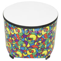 22x17 Inch Wooden Frame Sheepskin Floor Drum for Music Education