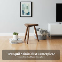 Three-Legged Toadstool Perch Wabi-Sabi Aesthetic Household Furniture Designer