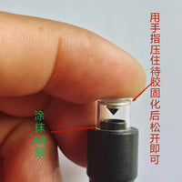 激光红外线绿光水平贴地仪8线12线16线360度锥镜玻璃管通用配件