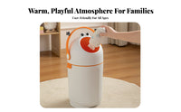 Round Diaper Disposal System Large Capacity Diaper Disposal System Nursery Item Silent Functioning Easy to Use for Infants