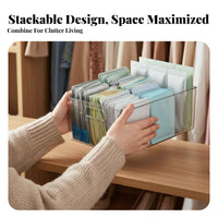 Clear accessibleTop container Space Saving Cosmetic Organizer multifunctional for Students