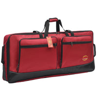 Keyboard Gig Bag with Pockets 76-Key Keyboard Case with Handle Padded for Keyboardists, Rehearsals