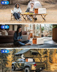 Portable Air Conditioner for Camping, Heating and Cooling, No Drainage, US Plug