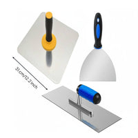 Board and Trowel Set Easy to Clean Drywall Finishing Kit Professional Grade Plaster Board for Professionals
