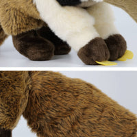 Anteater Stuffed Animal Furry Anteater Stuffed Animal Cuddly Huggable for Children, Nursery, Desk