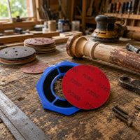 Octagonal Sanding Holder Hard Molded Hand Sander Universal