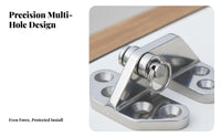 Seaworthy Grade Wing Hinge 304 Stainless Steel Detachable Hinge Hardware Fitting Sturdy Cast Construction