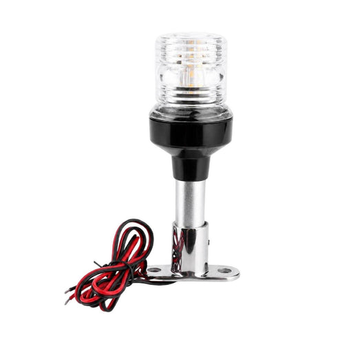 Anchor Light with Stainless Steel Base 360-Degree for Night Running