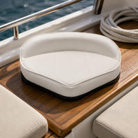Triangular Boat Seat Comfortable Cushioned Fishing Boat Chair Easy to Clean Marine Bucket Seat for Yacht