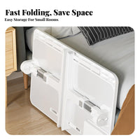 Adjustable Folding Table Foldable Lap Desk Space-Saving for Sofa, Students, Kids