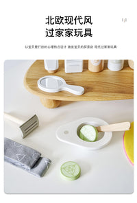儿童面膜套装玩具小女孩梳妆台化妆品仿真过家家生日礼物