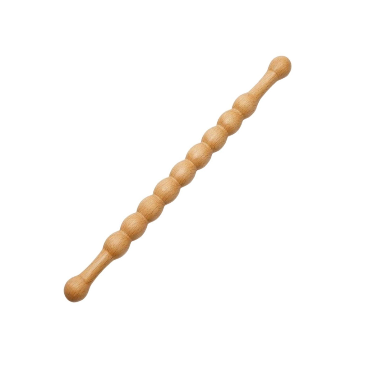 Wood Massage Smooth Rounded Grip Wooden Massage Roller Ergonomic Design Accessory for Salon