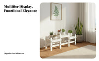 Multi-Tier Planter Rack Simple Design Plant Stand Long-Lasting Finish