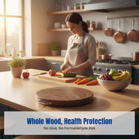 Ironwood Chopping Board, Durable Wood, Kitchen Cutting Board, Thickened, Crack Resistant