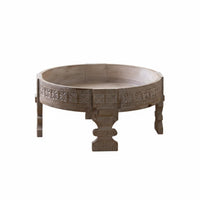 Round surface Sofa-Side Stand utilitarian design Tripod Accent Table mid-20th centuryvintage-era Modern Design Nightstand Space-Saving for Apartment Dwellers, Homeowners, Interior Decorators, Living Room, Bedroom, Entryway, Office