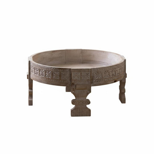 Round surface Sofa-Side Stand utilitarian design Tripod Accent Table mid-20th centuryvintage-era Modern Design Nightstand Space-Saving for Apartment Dwellers, Homeowners, Interior Decorators, Living Room, Bedroom, Entryway, Office