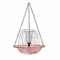Hanging Bird Feeder Easy to Hang Hanging Bird Bath Weather Resistant for Patio