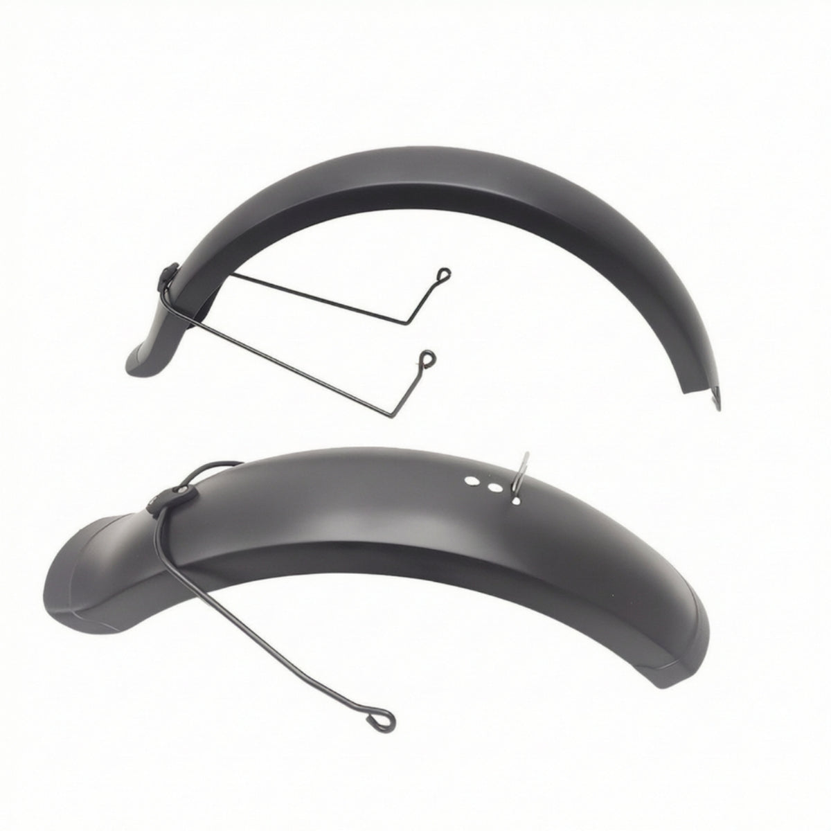 Long-Lasting Bike Mudguard with Metal Stays Lightweight Front and Rear Mudguard Set Strong Mudguard Set Sleek for Commuters, off-Terrain