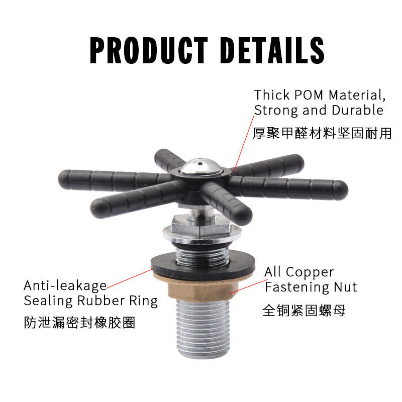 Bar Glass Rinser Embedded Automatic Faucet Copper