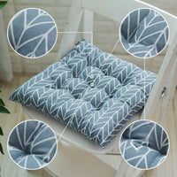 Comfortable Chair Cushion with Ties Quilted Tufted Seat Cushion Padded Chair Pad with Ties Thick for Students, Dining Chairs, Tatami