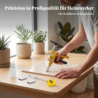 Portable Tile and Glass Clamp-Style Tile Metal Body