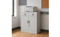 Lockable Filing Cabinet Partition Board Double-Door Filing Cabinet Compact