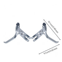 Folding Bike Brake Lever CNC-Machined Adjustable Reach Brake Lever Silver Finish