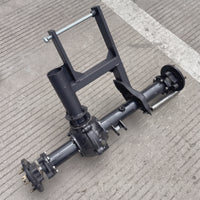 Brand New Rear Axle with Differential Metal Rear Axle Assembly Rigid Heavy-Duty for Builders, Mechanics, Trike Conversion, off-Road Vehicle Build