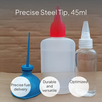 Sewing Machine Oil Can Set with Iron Spout