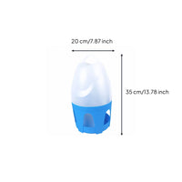 Heated Chicken Waterer Sturdy Automatic Livestock Waterer Leak Resistant