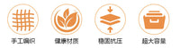 户外手提野餐篮带内衬编织收纳筐水果篮蔬菜筐采摘篮购物篮便携