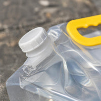 Portable Folding Water Bag for Outdoor Camping Hiking, Large Capacity Collapsible Water Container
