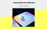 RGB desk mat, full-surface lighting.