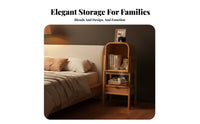Modern Design 2-Tier Shelving Unified Tier Multi-Purpose Organizer Rounded Top Shelving Unified Tier Space Saving Bookshelf Compact Size for Students, Families, Homeowners, Living Room, Bedroom, Entryway