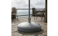 Plastic Umbrella Base Textured Sun Umbrella Base Low-Lying Pole Holder Rounded for Beach