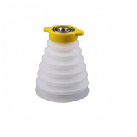 Silicone Dust Collector Flexible Dust Cover Metal-Ringed Opening