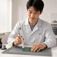 Manual Solder Extractor Anti-Slip Solder Remover Tool Lightweight
