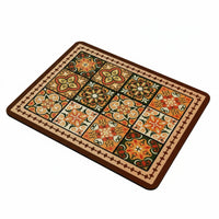 Diatomaceous Mineral Mat Easy to Clean Diatomaceous Mineral Sink Mat Non-Slip Absorbent Stone Pad for Dining Table, RV