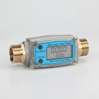 Flow Meter with Digital Display Digital Impeller tester Volumetric Meter Stable for Workshop