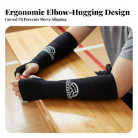 Volleyball Arm Sleeve Breathable Material Volleyball Forearm Sleeves Sweat-Wicking Compression Fore Foreforearm Sleeves for Athletes, Adults
