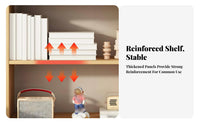 MultiTiered desktop Stand Space-Saving Book Rack Small Footprint for Desk, Kids