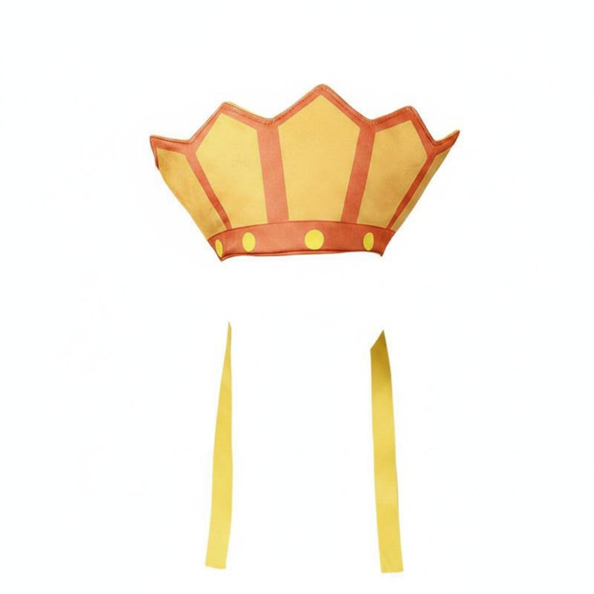 Performance Prop Tang Sanzang Hat Cartoon Design Chinese Monk Crown Yellow Pointed Crown Hat for Children, Cosplayers, Stage Performances, Festivals, Parties, Photo Shoots