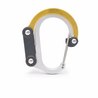 360 Degree Swivel Carabiner Clip Rotatable Carabiner with Rotating Hook Compact Hardware D-Loop for Campers, Hikers, Backpackers, Camping, Hiking, Backpacking